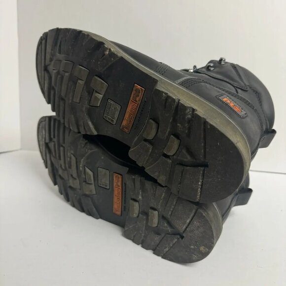 Timberland Pro Mens Pit Boss Steel Toe Work Boot Black Size 10.5Wide main image 4